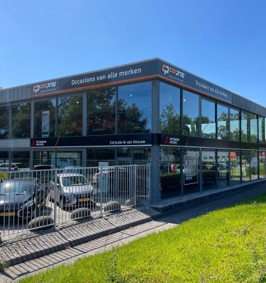 Buitenzijde pand Autobedrijf Korsuize en van Wouwe